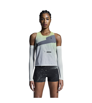 Womens running tank top On Race Singlet