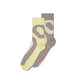 Socks On Liquid Logo Sock High 2-pack