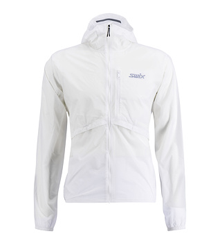 Mens running jacket Swix Pace Wind Light Hooded Jacket M