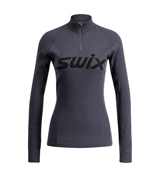 Womens functional T-shirt Swix RaceX Merino Half Zip W