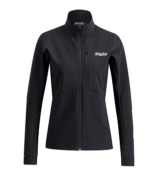 Womens functional sweatshirt Swix Pace Hybrid Full Zip Midlayer W