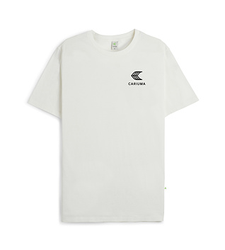 Triko Cariuma T-Shirt Off-White with Small Black Logo