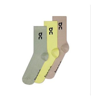 Socks On Logo Sock High 3-pack