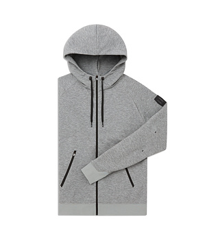 Mens sweatshirt On Zipped Hoodie