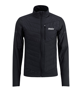Mens cross-country ski jacket Swix Nordic Warm Hybrid Jacket M