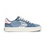Pánské volnočasové boty Cariuma CATIBA PRO 2.0 Mirage Blue Suede and Cordura Ivory Logo Rose Sneaker
