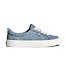 Womens leisure shoes Cariuma OCA Low Mountain Spring Blue Hairy Suede Sneaker