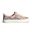 Dámské volnočasové boty Cariuma OCA Low Rose Suede Embroidered Flowers Sneaker