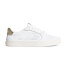 Womens leisure shoes Cariuma SALVAS White Premium Leather Ice Logo Metallic Gold Sneaker