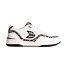 Womens leisure shoes Cariuma UBA White Leather Leopard Print Suede Black Logo Sneaker