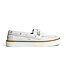 Mens leisure shoes Cariuma Mare Boat Shoe White Premium Leather