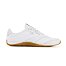 Womens leisure shoes Cariuma SUTAI Nylon and Soft Grain Leather Warm White