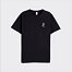 Cariuma T-Shirt Black Floral Skateboard