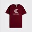 Cariuma T-Shirt Burgundy with Off-White Logo