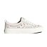 Womens leisure shoes Cariuma OCA Low Smoke White Suede Embroidered Sneaker