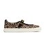 Mens leisure shoes Cariuma OCA Mary Jane Leopard Print Suede Sneaker
