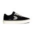 Womens leisure shoes Cariuma NAIOCA PRO Stripe Suede and Canvas Black