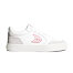 Womens leisure shoes Cariuma VALLELY White Leather Vintage White Suede Blush Pink Logo Sneaker