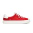 Womens leisure shoes Cariuma OCA 2.0 Nylon and Suede Scarlet Red