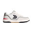 Womens leisure shoes Cariuma UBA PRO Smoke White Suede Off-White Mesh Black Logo Red Sneaker