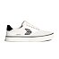 Womens leisure shoes Cariuma NAIOCA PRO Vintage White Suede Off-White Canvas Black Logo Sneaker