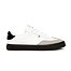 Mens leisure shoes Cariuma TOCA White Diamond Leather Cloud Grey Suede Sneaker