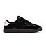 Mens leisure shoes Cariuma TOCA Soft Grain Leather and Suede Teak Black