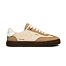 Womens leisure shoes Cariuma TOCA Teak Light Cream Nylon Latte Suede Sneaker