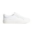 Womens leisure shoes Cariuma OCA Therma Low White Premium Leather Sneaker