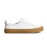 Mens leisure shoes Cariuma OCA Low Gum White Premium Leather Sneaker