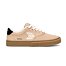 Mens leisure shoes Cariuma NAIOCA PRO Stripe Suede and Canvas Desert Taupe