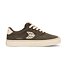 Mens leisure shoes Cariuma NAIOCA PRO Stripe Suede and Canvas Teak