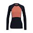 Womens merino T-shirt Ulvang Peak Map long sleeve T-shirt
