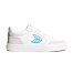 Womens leisure shoes Cariuma VALLELY White Leather Vintage White Suede Argentina Blue Logo Sneaker