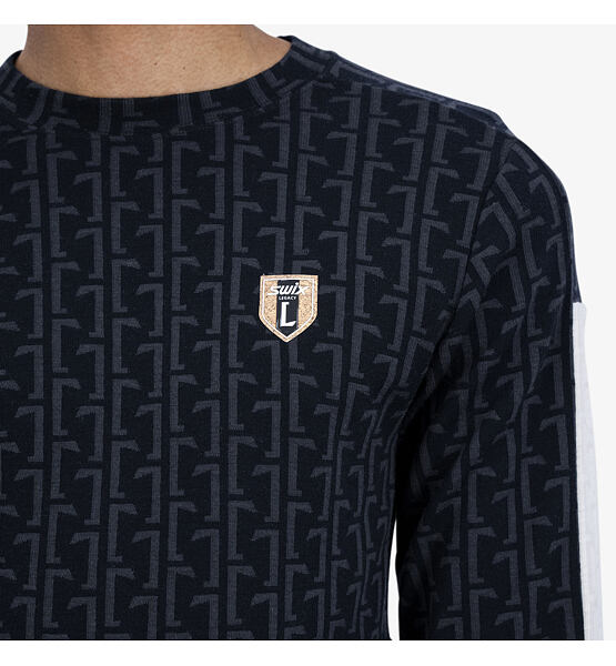 Mens functional T-shirt Swix Legacy Merino Bodywear LS M