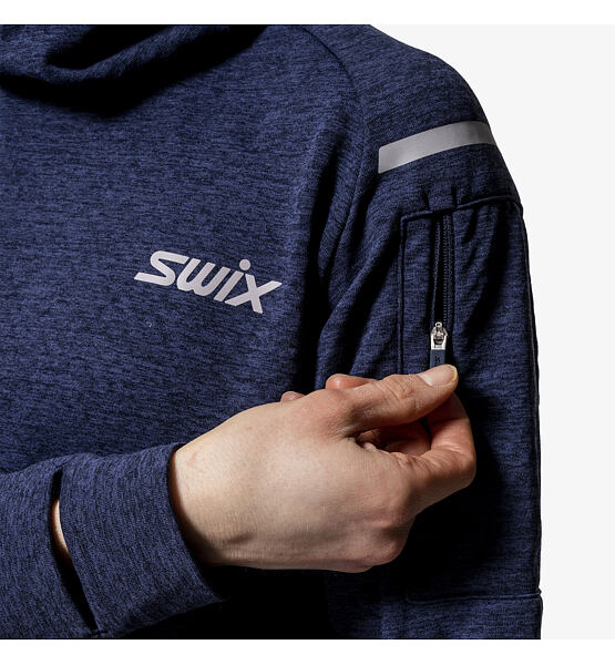 Womens functional sweatshirt Swix Pace Midlayer Hooded W