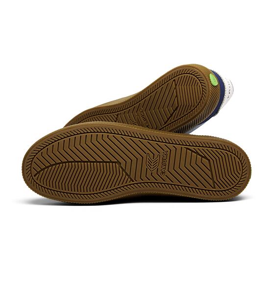 Pánské volnočasové boty Cariuma TOCA Teak Mirage Blue Nylon Marine Blue Suede Sneaker