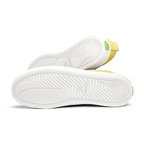 Pánské volnočasové boty Cariuma OCA Low Lemonade Hairy Suede Sneaker