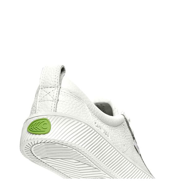 Pánské volnočasové boty Cariuma OCA Pebbled Leather White