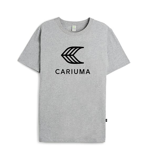 Cariuma T-Shirt Melange Grey with Black Logo