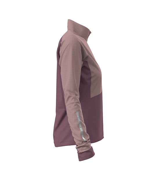 Womens functional sweatshirt Swix Pace Hybrid Full Zip Midlayer W