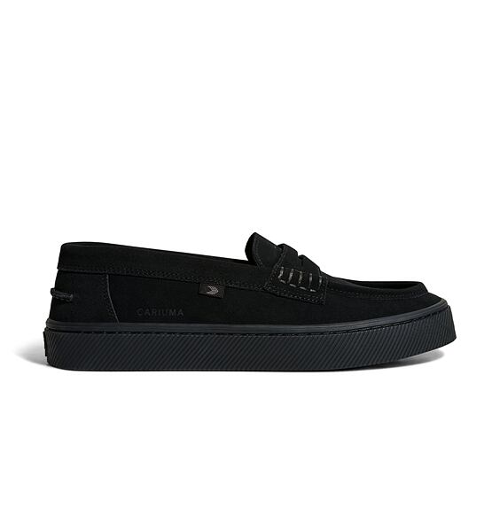 Womens leisure shoes Cariuma CAJU Loafer All Black Suede
