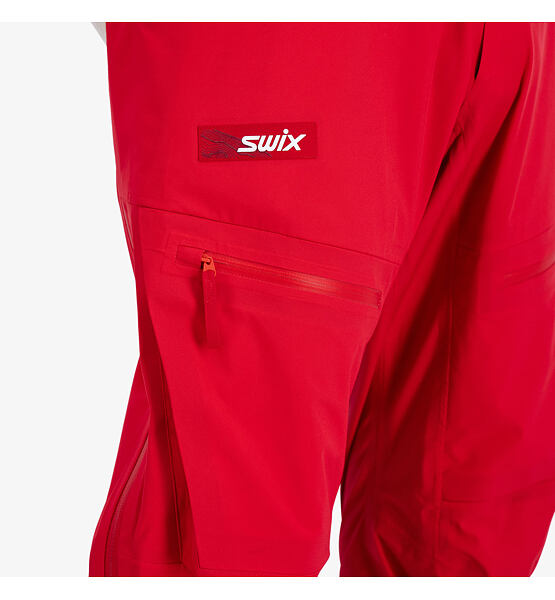 Mens trousers Swix Surmount Shell Bib Pants M