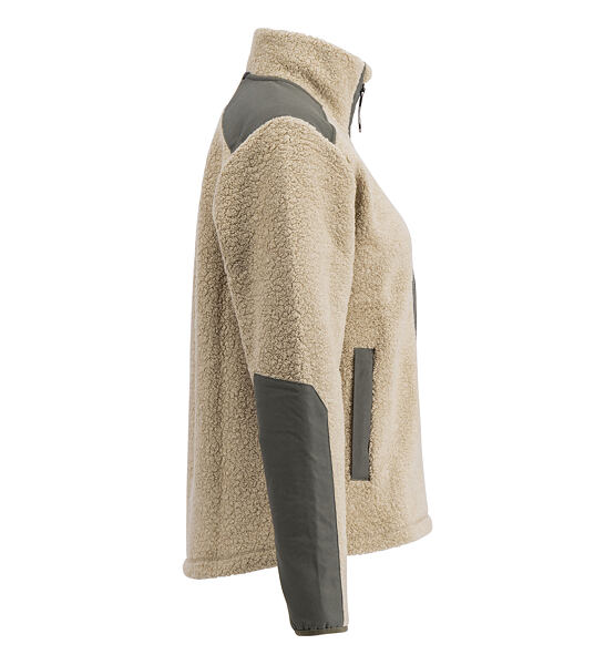 Womens jacket Lundhags Saruk Wool Pile Mid Full Zip W