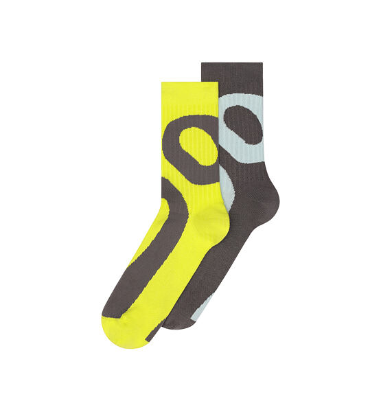 Socks On Liquid Logo Sock High 2-pack