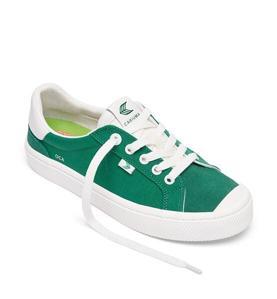 Dámské volnočasové boty Cariuma OCA 2.0 Nylon and Suede Lush Green