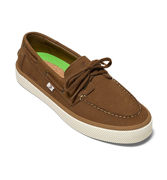 Womens leisure shoes Cariuma Mare Boat Shoe Mocha Nubuck