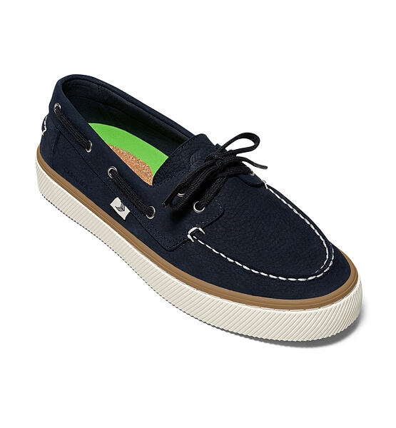 Womens leisure shoes Cariuma Mare Boat Shoe Navy Nubuck