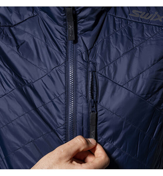 Mens running vest Swix Pace Insulated Vest M