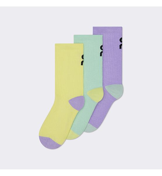 Socks On Logo Sock High 3-pack Kids